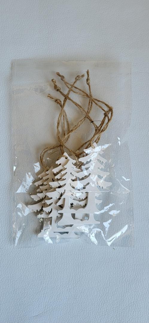 Brad din Lemn set6 bucati