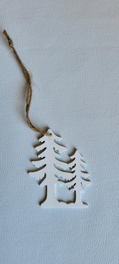 Brad din Lemn set6 bucati