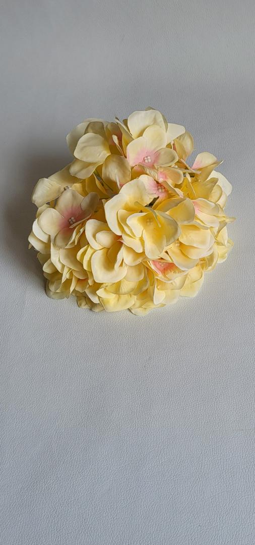 Hortensie Artificiala Crem-Roz