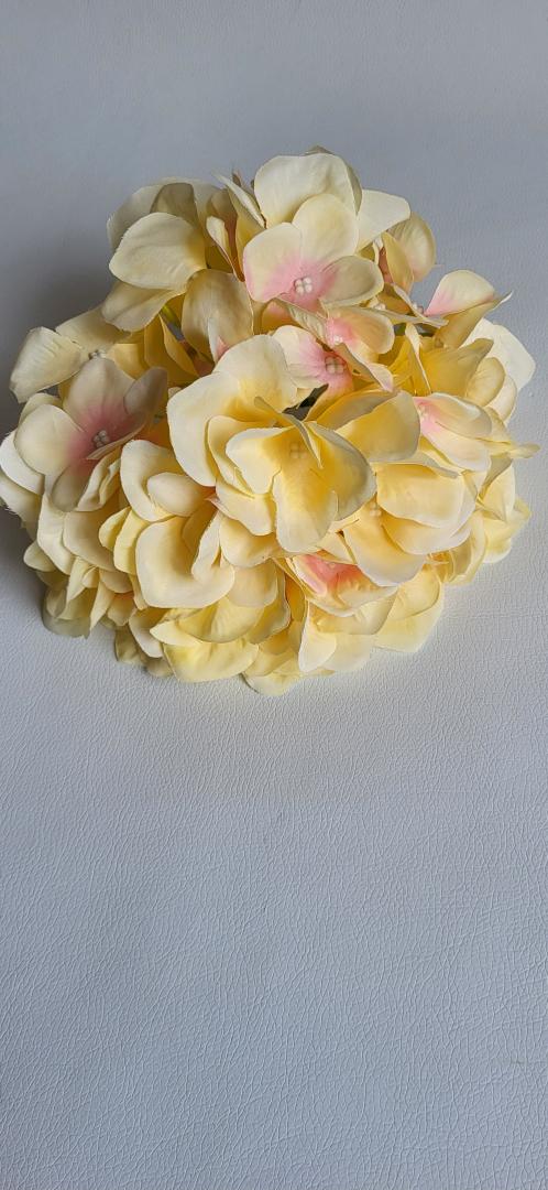 Hortensie Artificiala Crem-Roz