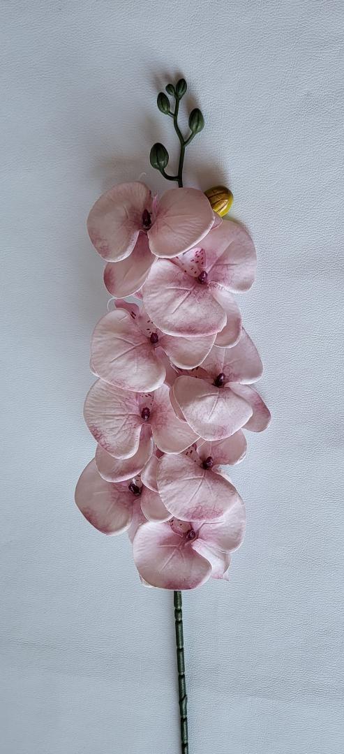 Orhidea Artificiala Textil Roz bonbon