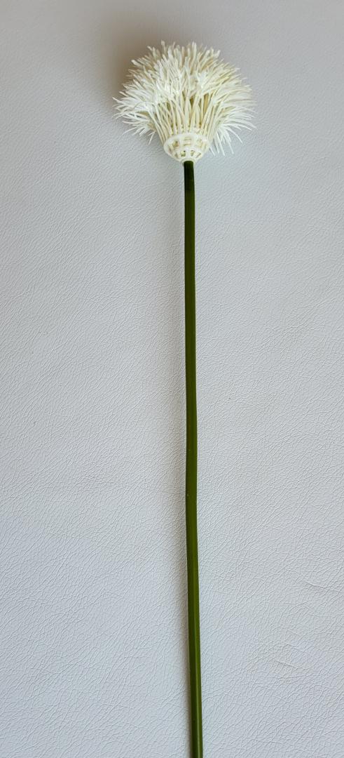 Floare artificial tija de pompon inaltime de 35cm