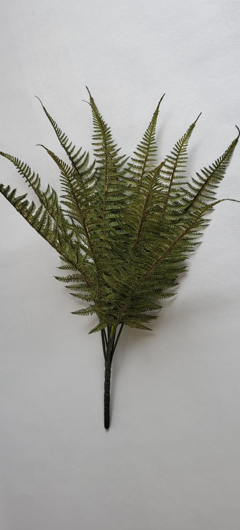 Buchet Feriga Artificiala 11 frunze Verde