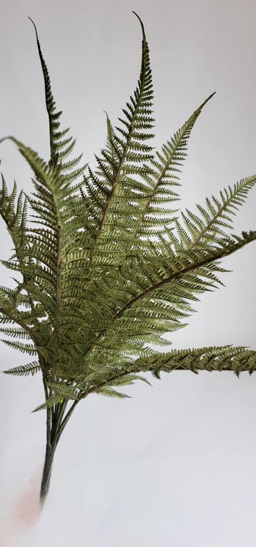 Buchet Feriga Artificiala 11 frunze Verde