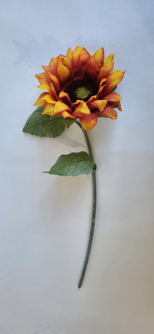 Floarea Soarelui Artificiala Portocaliu-Galben