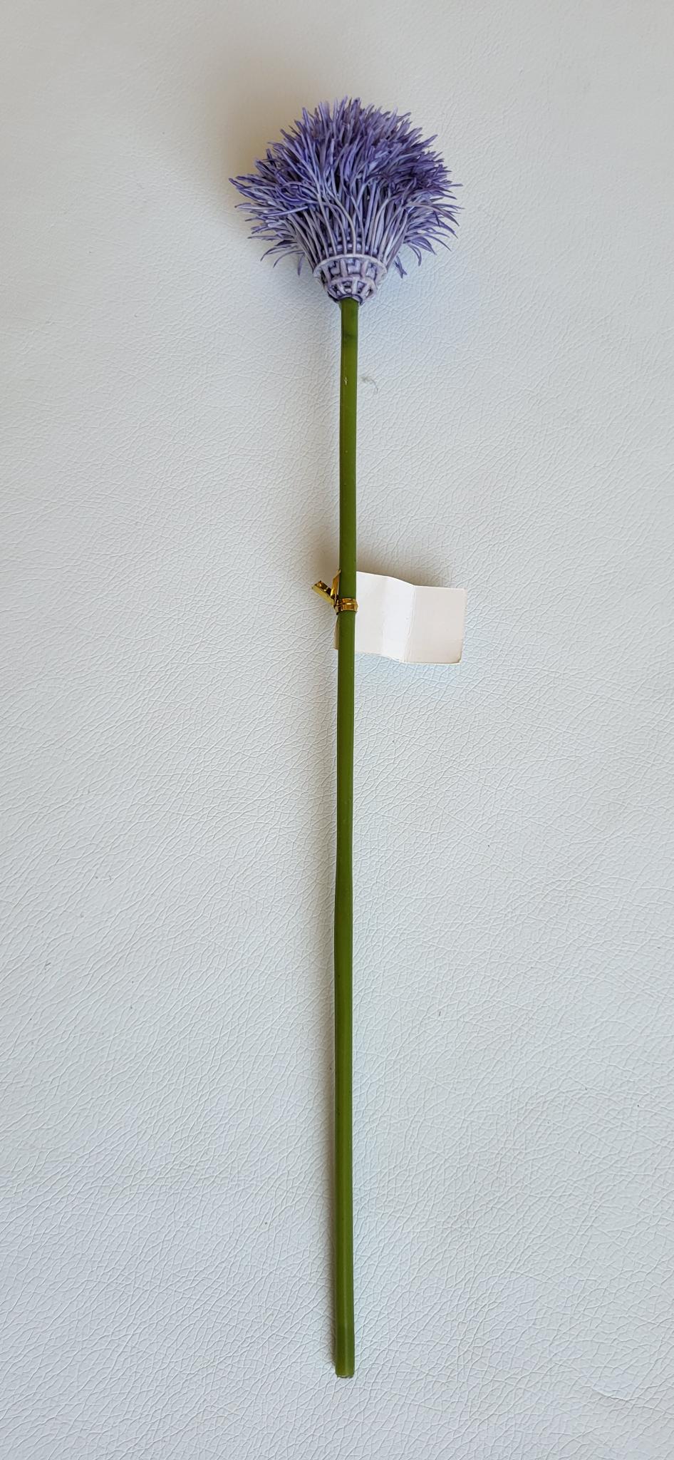 Floare artificial tija de pompon inaltime de 35cm