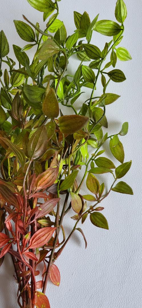 Buchet Verdeata Artificiala Verde-Bordo