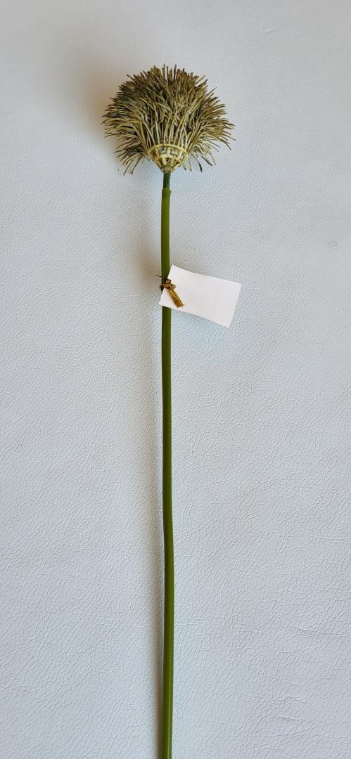 Floare artificial tija de pompon inaltime de 35cm