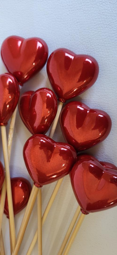 Pick Decor Inima Metalizata Mica