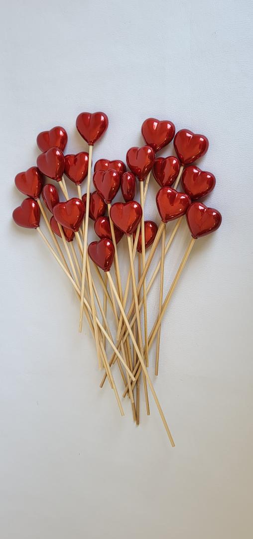 Pick Decor Inima Metalizata Mica