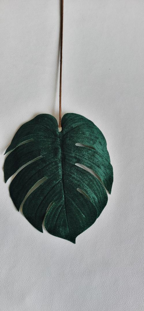 Monstera Artificiala Catifelata