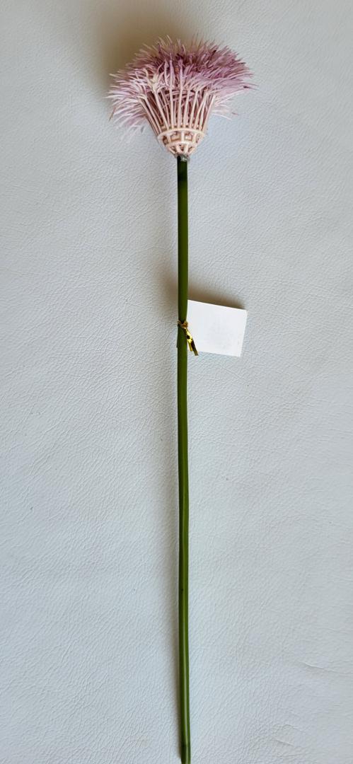 Floare artificial tija de pompon inaltime de 35cm