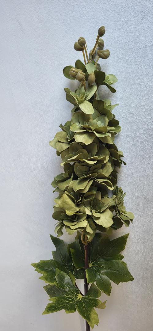 Delphinium Artificial 84cm Verde