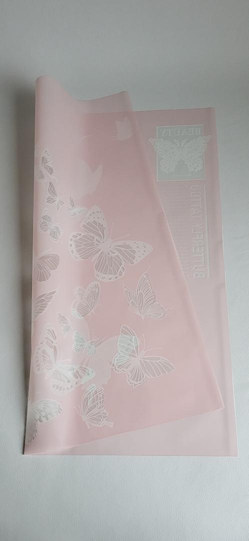 Folie de Ambalaj Fluturas Roz