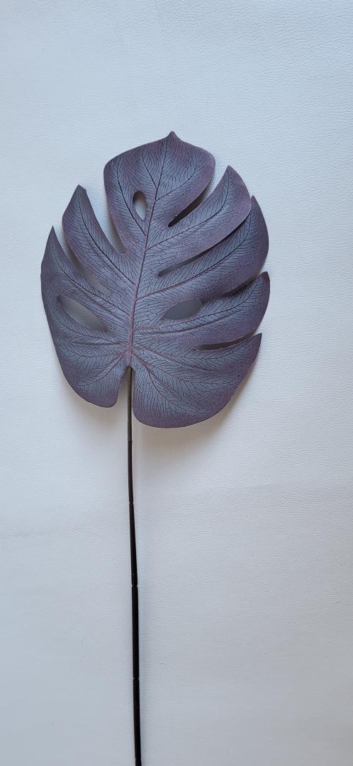 Frunza Monstera Mov-Roz