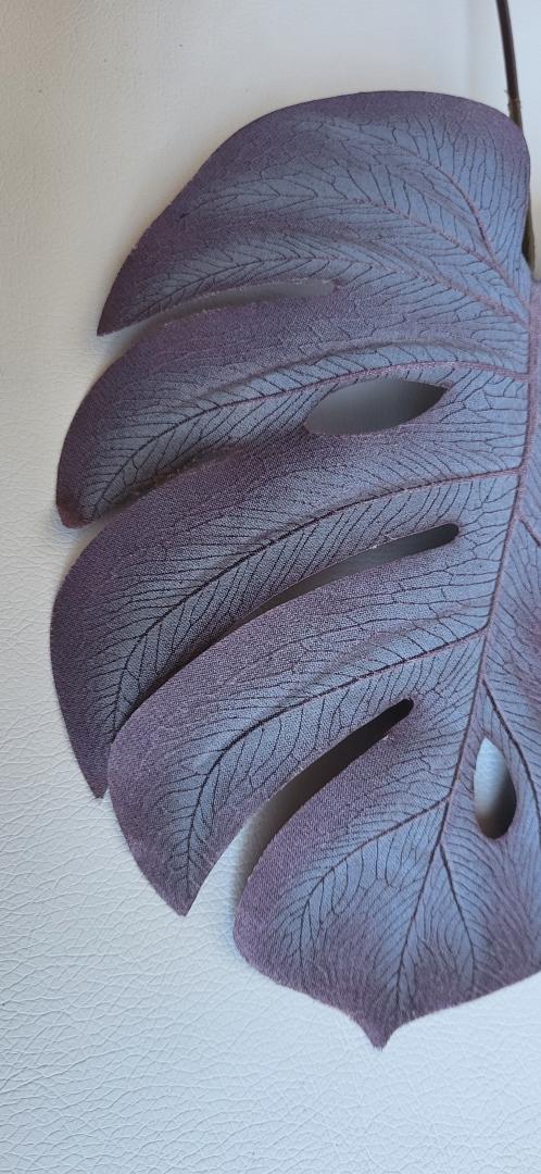 Frunza Monstera Mov-Roz