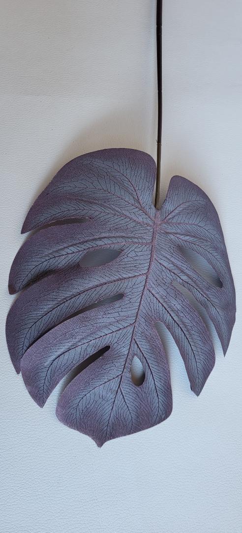 Frunza Monstera Mov-Roz