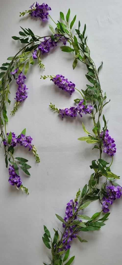 Girlanda Floare Mov
