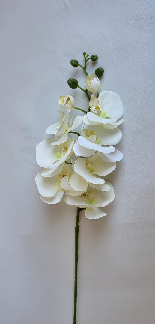 Orhidea Artificiala Textil Crem