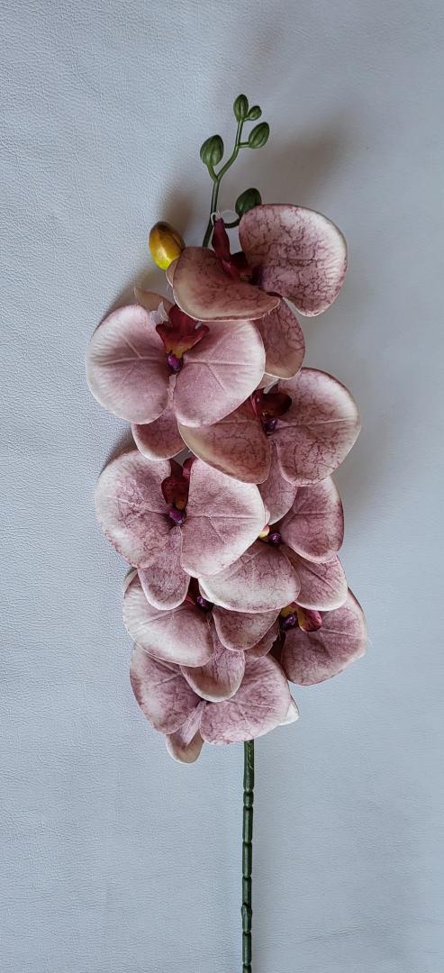 Orhidea Artificiala Textil Plamaniu