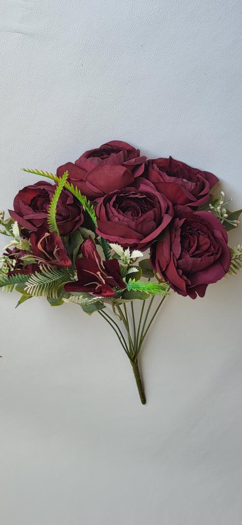 Buchet Artificial Bordo Inchis