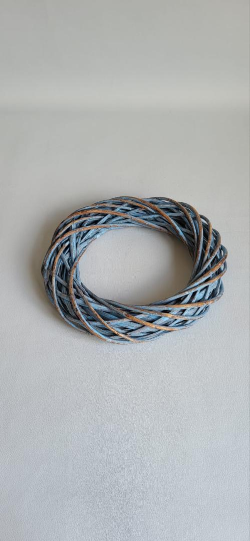 Coronita Rattan 25 albastru
