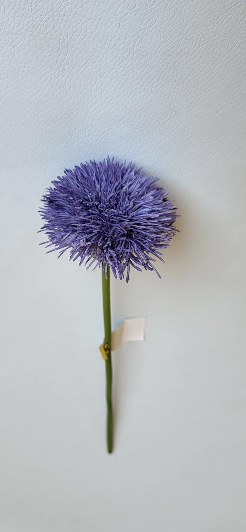 Floare artificial tija de pompon inaltime de 35cm