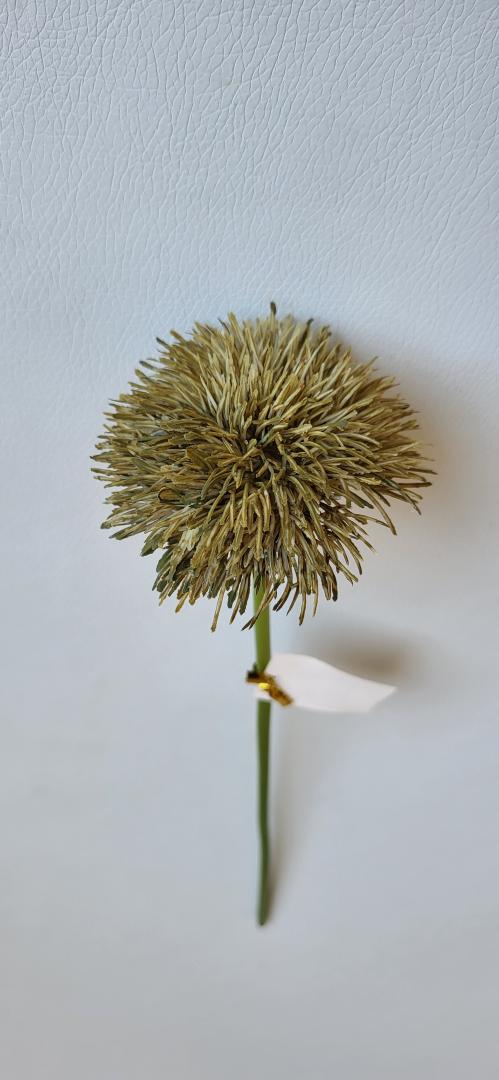 Floare artificial tija de pompon inaltime de 35cm