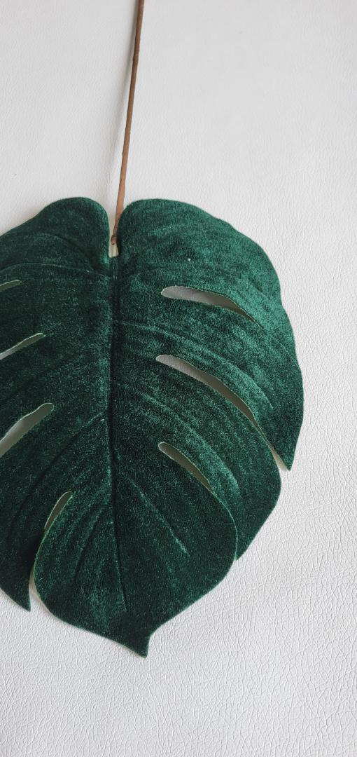 Monstera Artificiala Catifelata