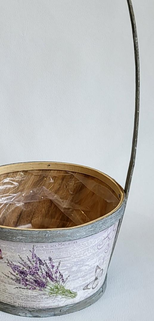 Cos Decor Lemn Lavanda